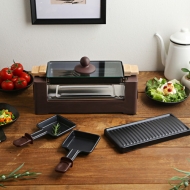 [홈스토리] 1인용 전기그릴 혼쿡 휴대용 그릴 전골팬 미니 후라이팬 철판구이팬 혼밥