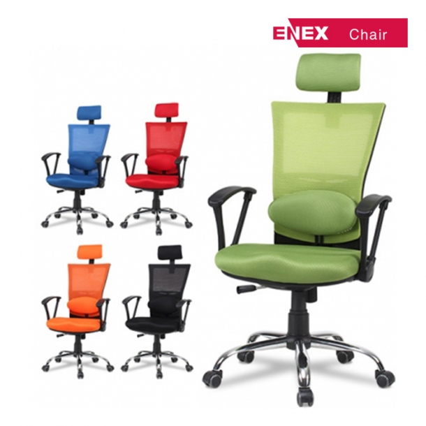 앨빈 400 메쉬 요추 시스템 의자