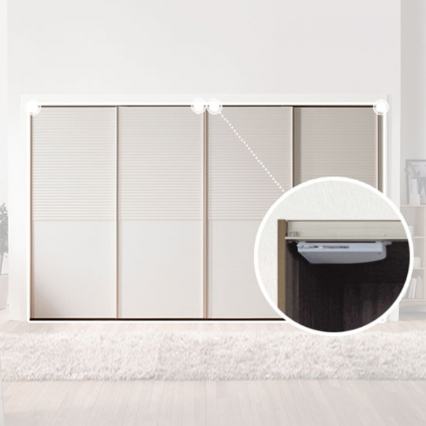 4도어용 뎀퍼 A형(슬라이딩 붙박이장 옵션)