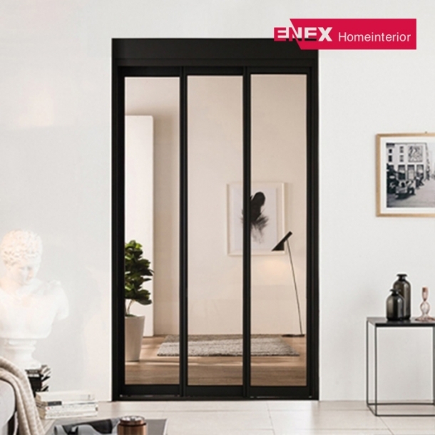 샤인 브론즈 슬림도어 3연동 아파트 현관중문 (1,401~1,600)