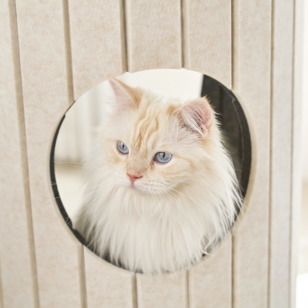 지나티 고양이 캣타워 (하이/투톤그레이)