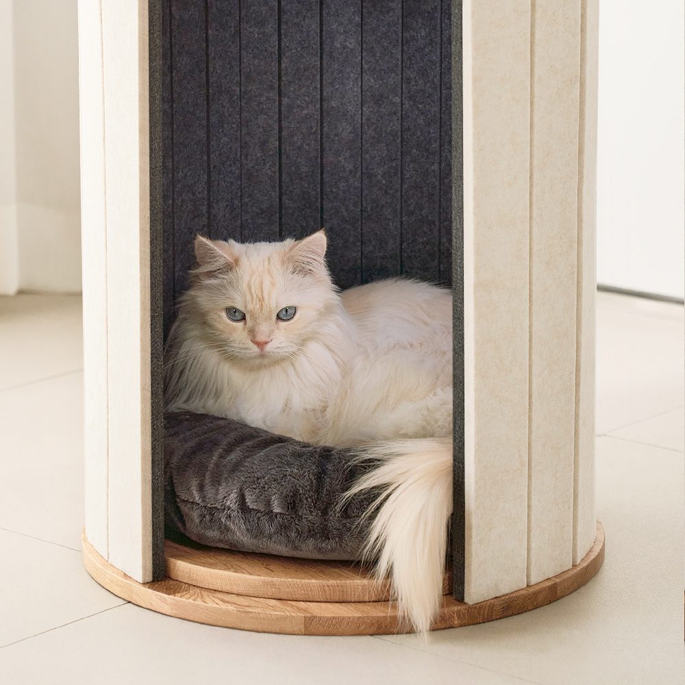 지나티 반려동물 쿠션 싱글 | 베이지,그레이