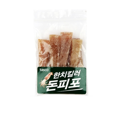 타스코 갑오징어 한치킬러 돈피포 10개입