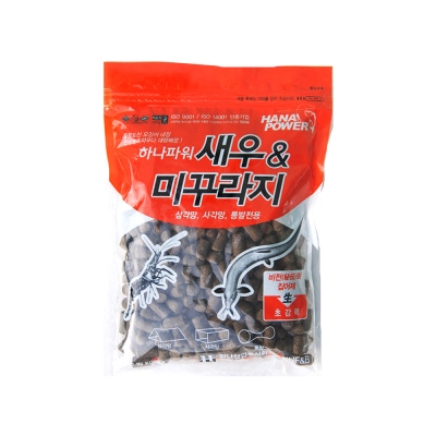 하나파워 새우 미꾸라지 민물집어제