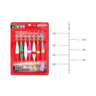 해동 한치 조립카드 7본 FEG-10-01