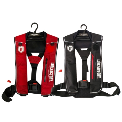 루어팩토리 LFV-08 콤사 KST인증 자동팽창식 구명복