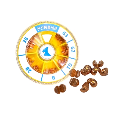 만선 프리미엄 봉돌 세트 좁쌀봉돌