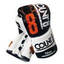 카운트8 CE-8001 프리미엄 라인 시합용 가죽 끈 글러브 카운트에잇 / COUNT8 / 복싱 BOXING / [화이트 , 블랙 ] 8, 10oz