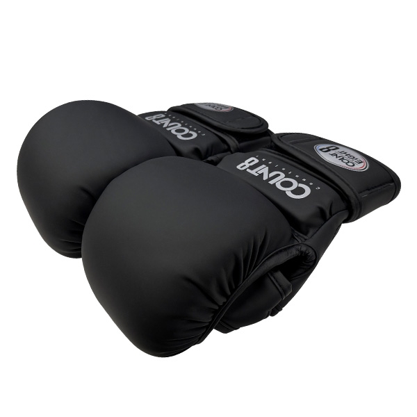 카운트8 CE-8158 MMA 파운딩 글러브(PU) 무광블랙