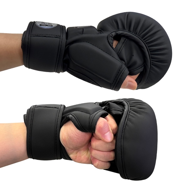 카운트8 CE-8158 MMA 파운딩 글러브(PU) 무광블랙