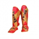 트윈스 가죽 발등정강이 보호대  빨강 SGL10-TW2G-RD