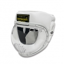 컨텐더 CC-740 화이트 투명 (아크릴가드) 헤드기어