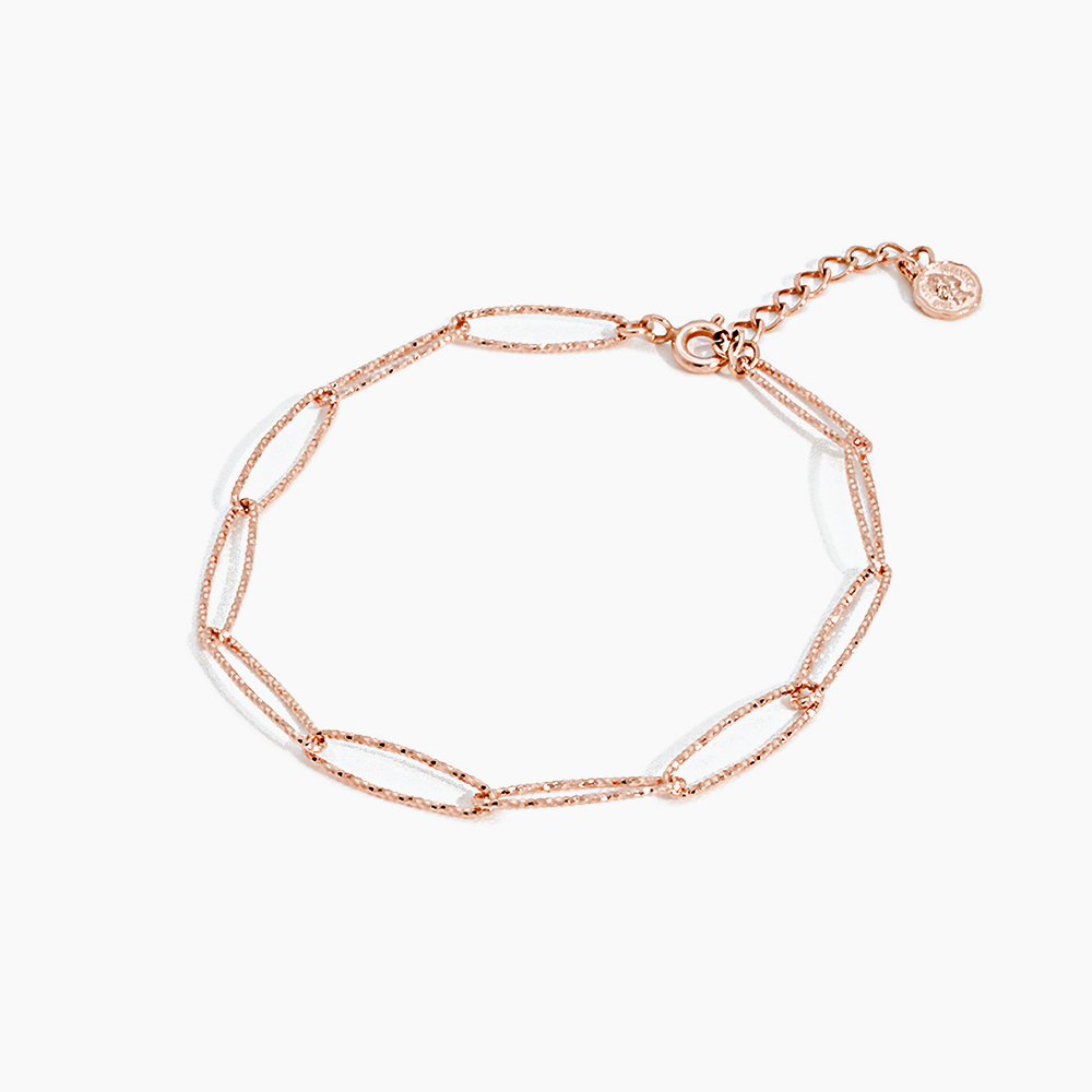 14k 18k 글리터 체인 팔찌