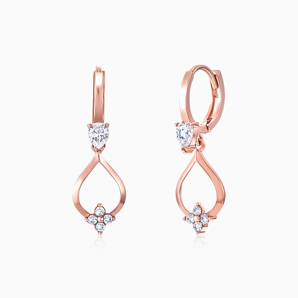 14k 18k 테르소 러즈 링 귀걸이