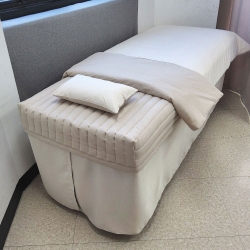 고밀도 바이오워싱 미용베드용 침구세트 (베이지&아이보리) | 병원&middot;한의원&middot;피부과 전용