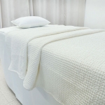 워싱와플 여름이불(아이보리) [미용/관리실/피부과 의원/병원/한의원/홑이불]