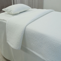 워싱 인견 여름이불 (화이트) [미용베드커버/관리실/피부과 의원/병원/한의원/이불세트]