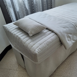 드림II 미용베드용 침구세트(베이지그레이) | 병원&middot;한의원&middot;피부과 전용