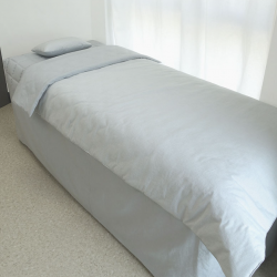 [단품구매]휘 선염 업소용침구(그레이) [미용베드커버/관리실/피부과 의원/병원/한의원/이불세트]