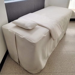 보르도 미용베드용 침구세트(크림) | 병원&middot;한의원&middot;피부과 전용