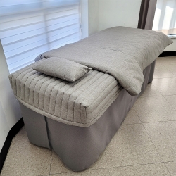 멜란선염 미용베드용 침구세트(에쉬브라운) | 병원&middot;한의원&middot;피부과 전용