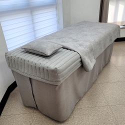 인견 3mm누빔 여름이불(그레이) [미용베드커버/관리실/피부과 의원/병원/한의원/이불세트]