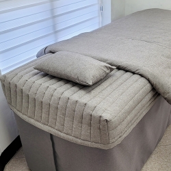 [단품구매] 멜란선염 미용베드용 침구(에쉬브라운) | 병원&middot;한의원&middot;피부과 전용