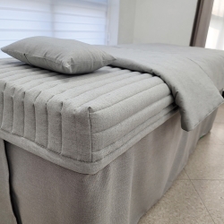 [단품구매] 멜란선염 미용베드용 침구(연그레이) | 병원&middot;한의원&middot;피부과 전용