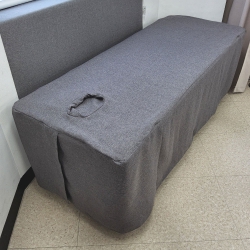 [50% 한정할인] 엣지 경락 홑겹베드스커트(진그레이)