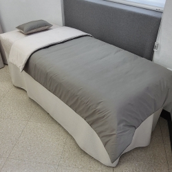 [단품구매] 라이트에어 미용베드용 침구(베이지/카키) | 병원&middot;한의원&middot;피부과 전용