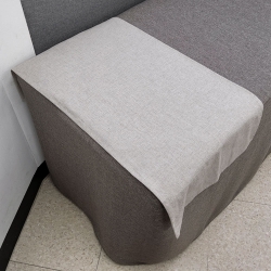 멜란선염 머리맡시트(브라운)