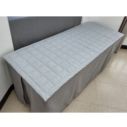 [한정할인] 휘선염 단면누빔패드 그레이