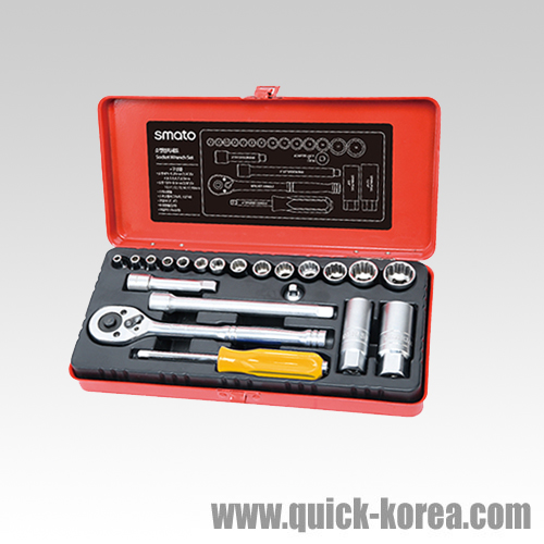 스마토 소켓렌치세트 1/4인치,3/8인치*22P