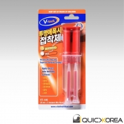 브이텍 VT-149 주사기 에폭시 접착제 노즐타입 25ml