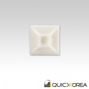 마운트베이스(백색) 25*25mm 1봉(1,000EA)