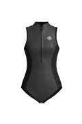 Sleeveless Black 2mm (Front zipper)