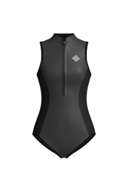 Sleeveless Black 2mm (Front zipper)
