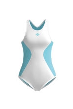 Sleeveless White&Blue 2mm