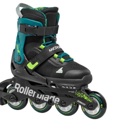 롤러블레이드 2025년 신상품 마이크로블레이드 XT 페트롤그린 아동용 인라인/MICROBLADE