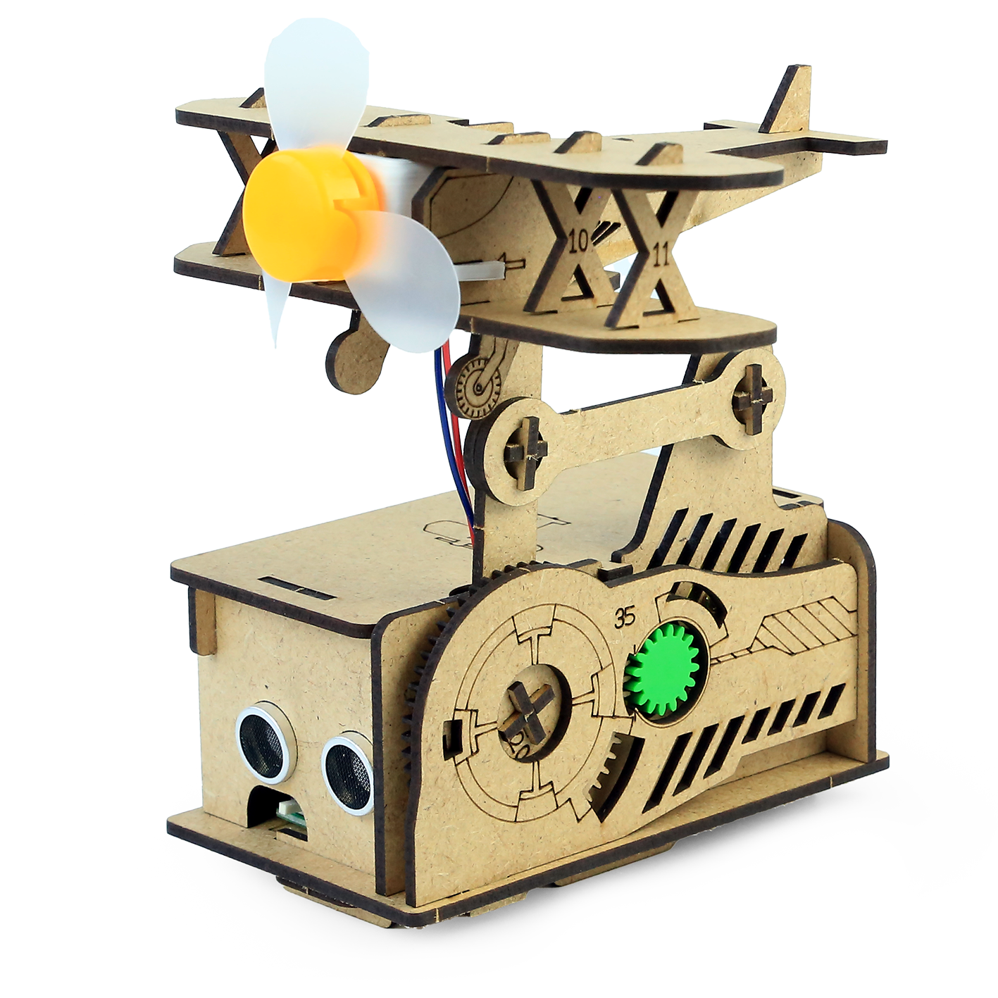 거리감지 비행기 선풍기 키트