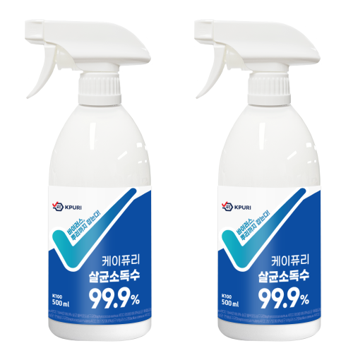 케이퓨리 살균소독제 베이직 500ml 2개