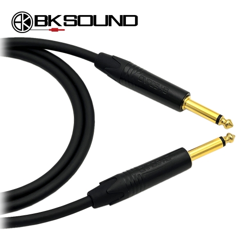 BK1010 BK 양방향 골드 55 TS(모노) 악기전용 케이블 고급BK케이블