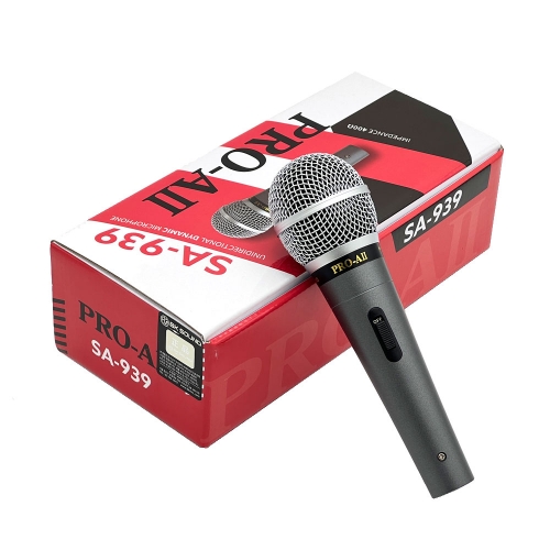 PRO Audio SA939 유선마이크 노래방, 강의, 7080 마이크