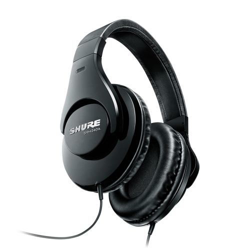SHURE SRH240A 슈어 전문 스튜디오 밀폐형 헤드폰
