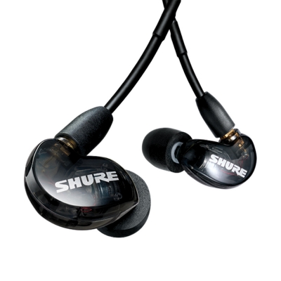 SHURE AONIC215 - UNI 블랙(SE215-UNI) 슈어 아이솔레이팅 이어폰 인이어