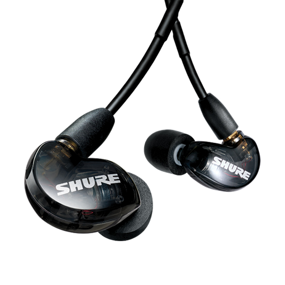 SHURE AONIC215 - UNI 블랙(SE215-UNI) 슈어 아이솔레이팅 이어폰 인이어