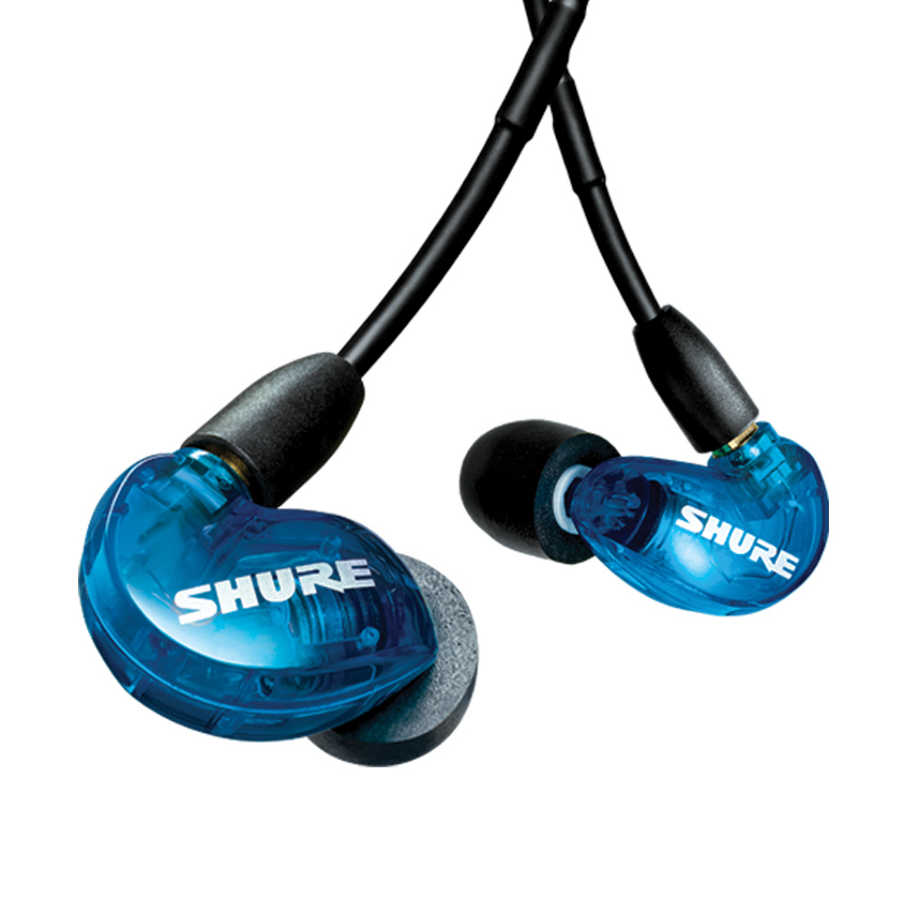SHURE AONIC215 - UNI 블루(SE215SPE-UNI) 슈어 사운드아이솔레이팅 이어폰 인이어