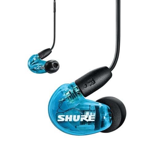 SHURE AONIC215 - UNI 블루(SE215SPE-UNI) 슈어 사운드아이솔레이팅 이어폰 인이어