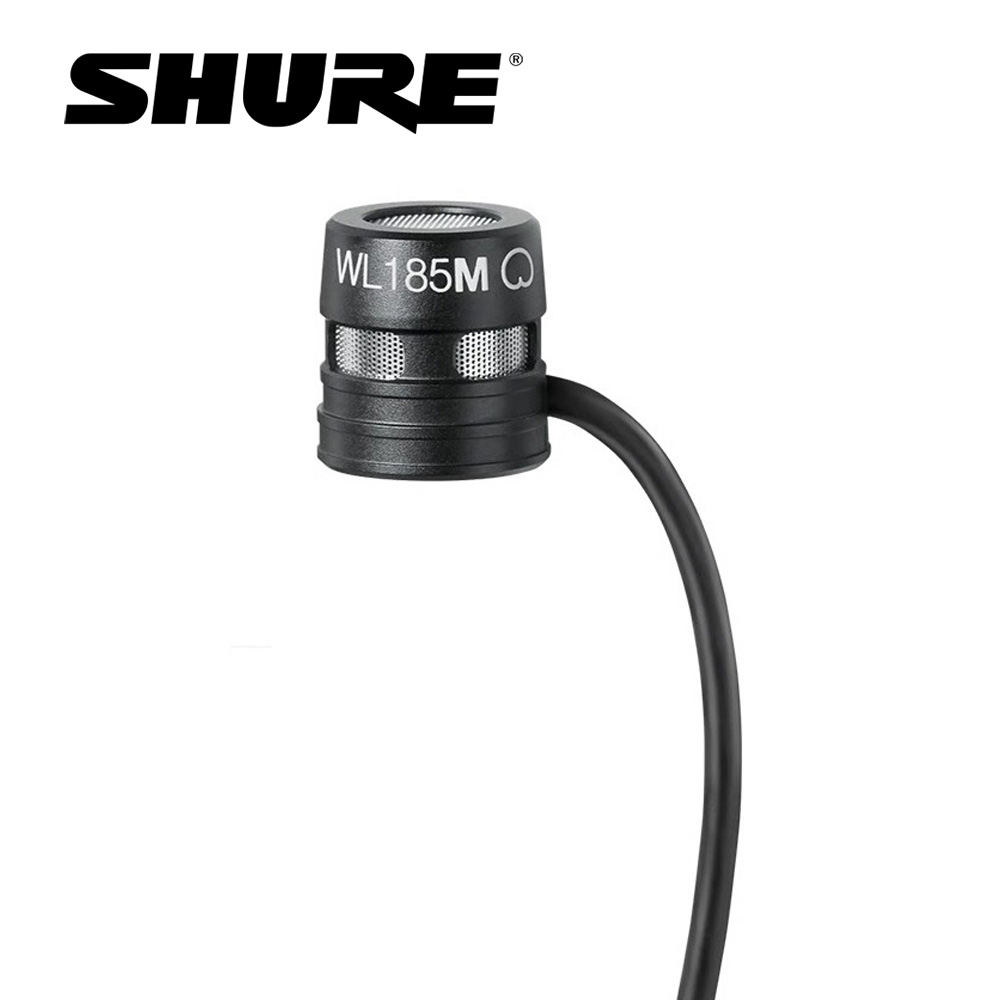 [신형] SHURE  WL185MB/C-TQG 슈어 무선용 단일지향성 콘덴서 핀마이크