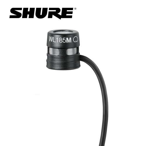 [신형] SHURE  WL185MB/C-TQG 슈어 무선용 단일지향성 콘덴서 핀마이크